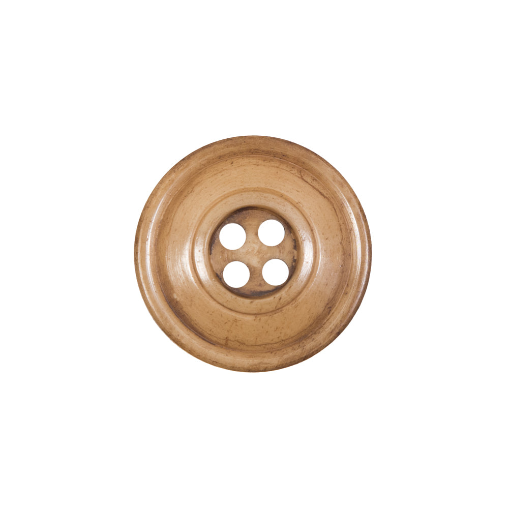 Beige Horn 4-Hole Button - 32L/20mm Beige Horn 4-Hole Button - 32L/20mm