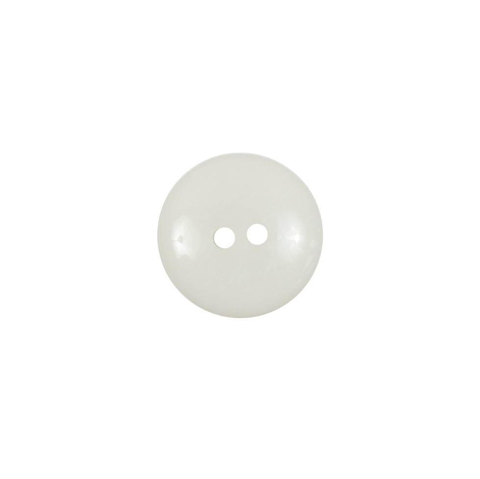 Ivory Plastic 2-Hole Button - 20L/12.5mm Detail Ivory Plastic 2-Hole Button - 20L/12.5mm Detail