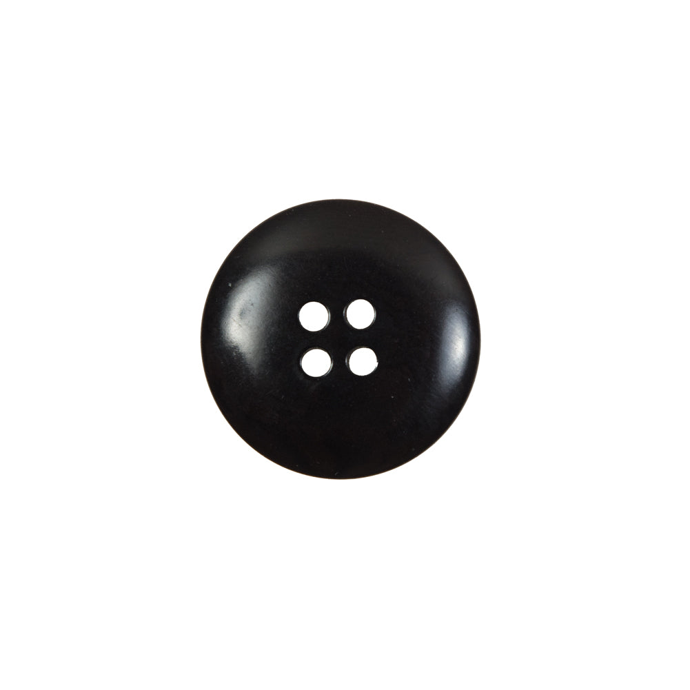 Chocolate Horn 4-Hole Button - 24L/15mm Detail Chocolate Horn 4-Hole Button - 24L/15mm Detail