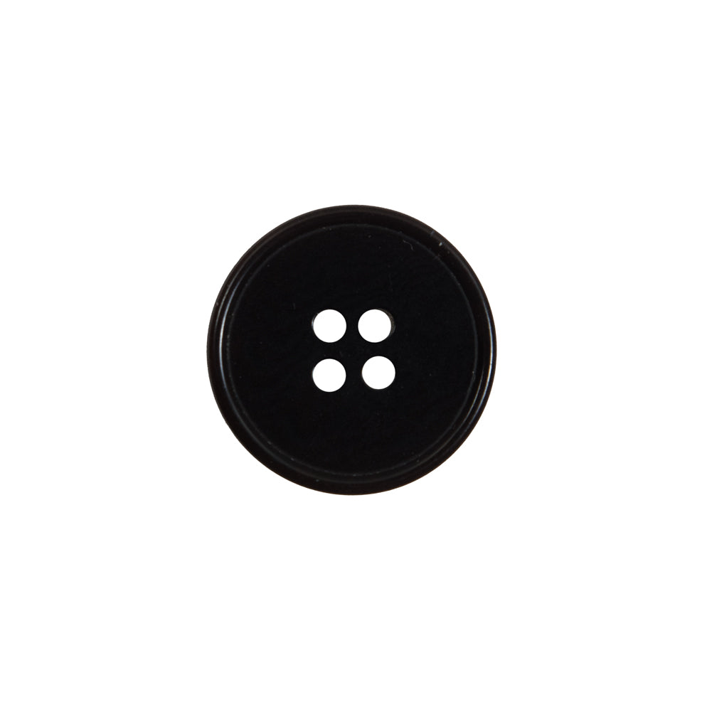 Chocolate Horn 4-Hole Button - 24L/15mm Chocolate Horn 4-Hole Button - 24L/15mm