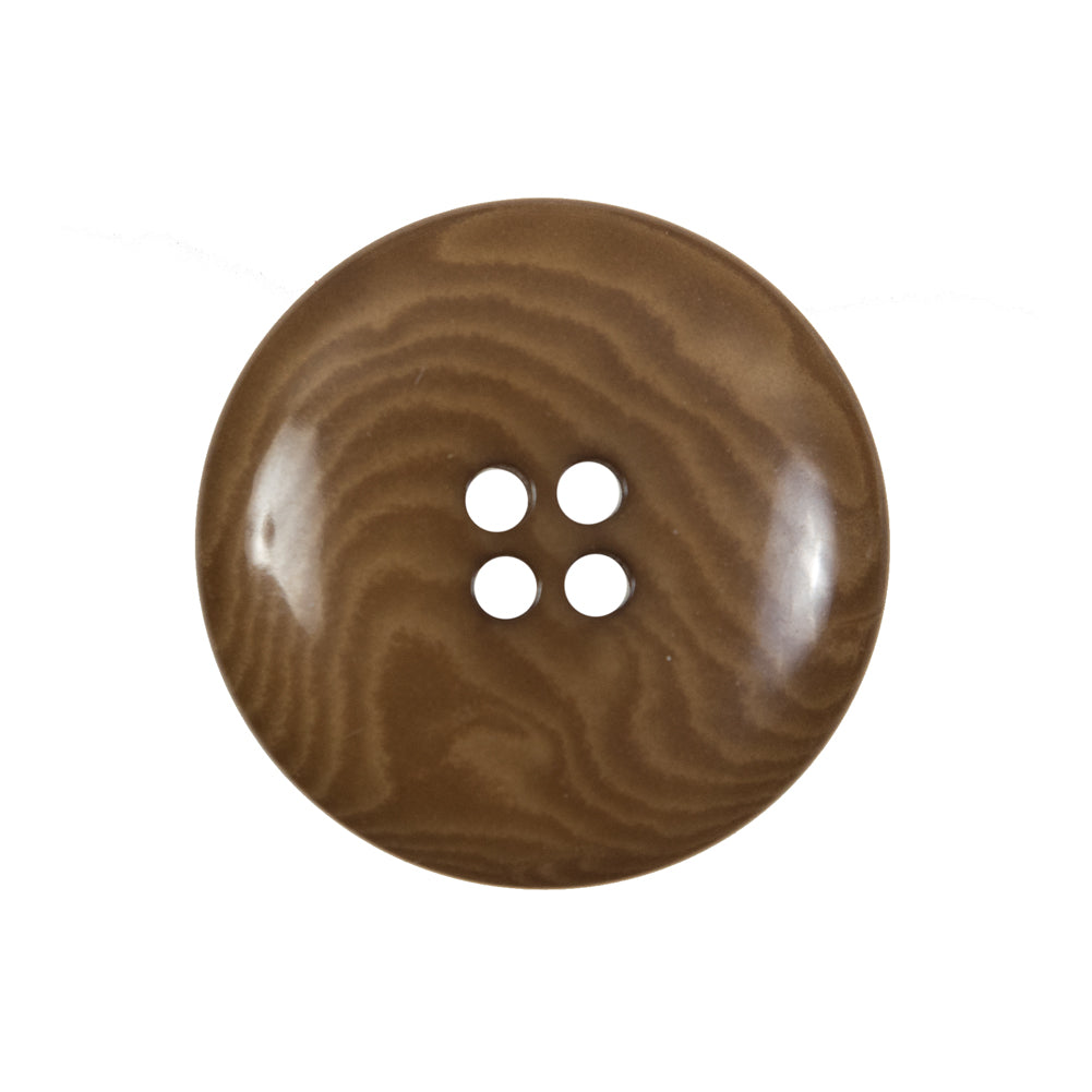 Dark Caramel Horn 4-Hole Button - 40L/25.5mm Detail Dark Caramel Horn 4-Hole Button - 40L/25.5mm Detail