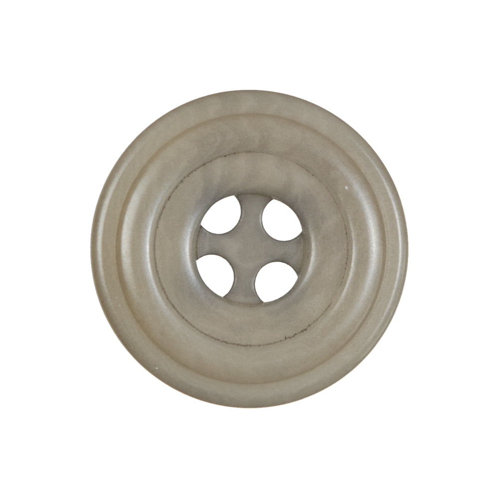 Dark Beige Plastic 4-Hole Button - 40L/25.5mm Dark Beige Plastic 4-Hole Button - 40L/25.5mm