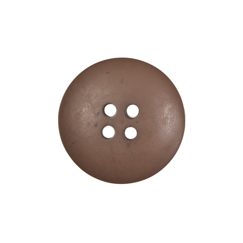 Brown Lipped 4-Hole Button - 36L/23mm Detail Brown Lipped 4-Hole Button - 36L/23mm Detail
