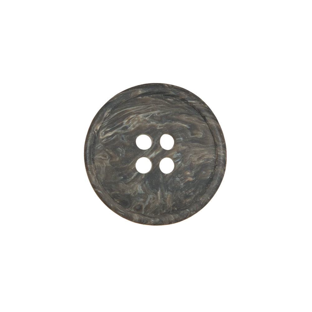 Gray Plastic 4-Hole Button - 32L/20mm Gray Plastic 4-Hole Button - 32L/20mm