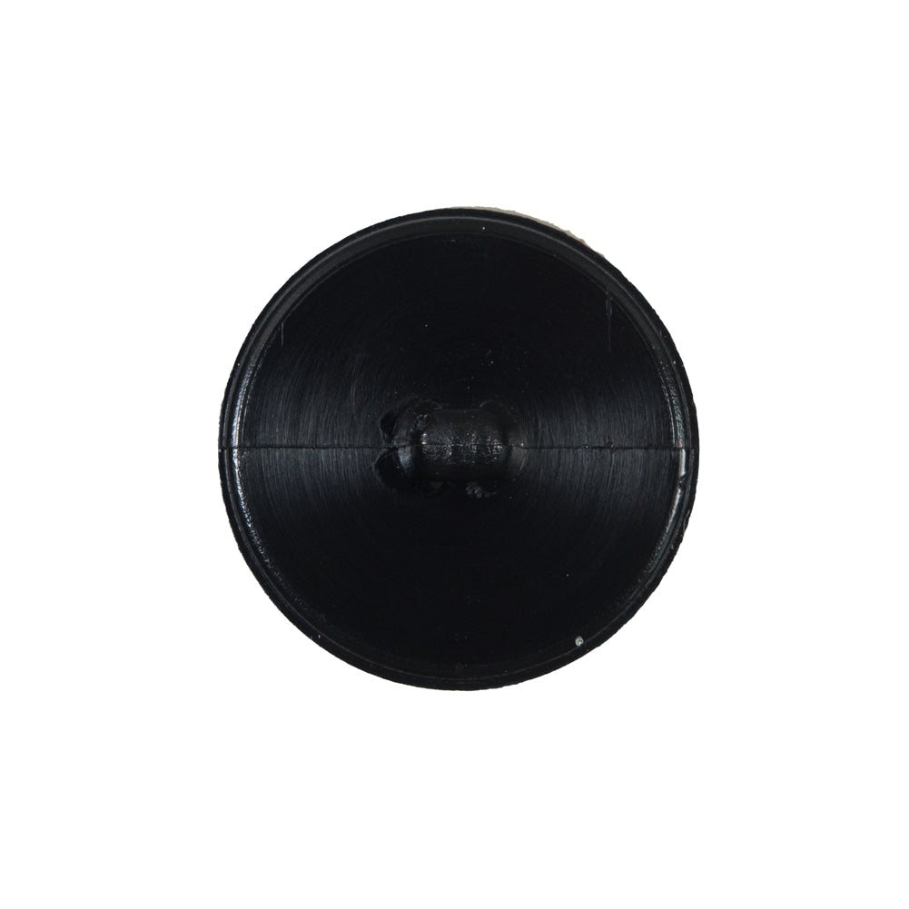 Italian Black Shank Back Button - 36L/23mm Detail