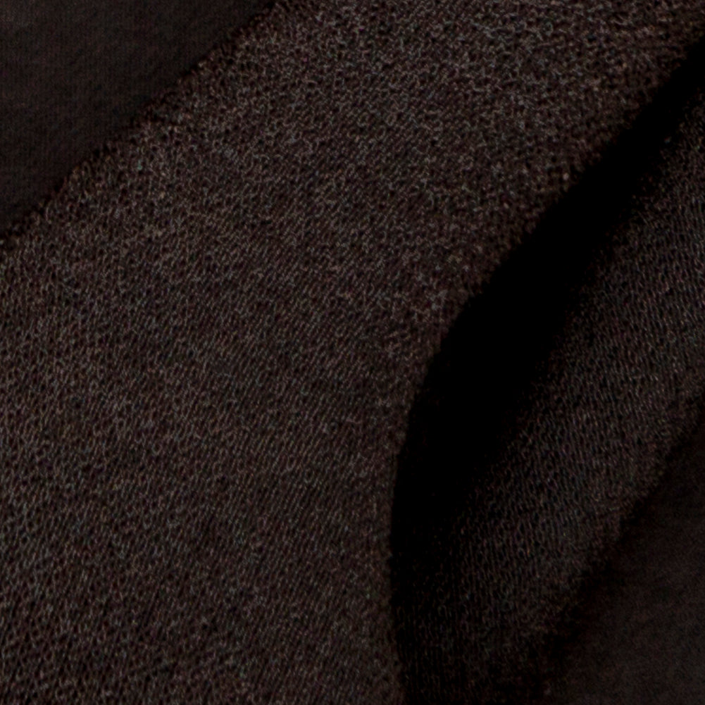 Black Stretch Polyester Crepe Full Black Stretch Polyester Crepe Full