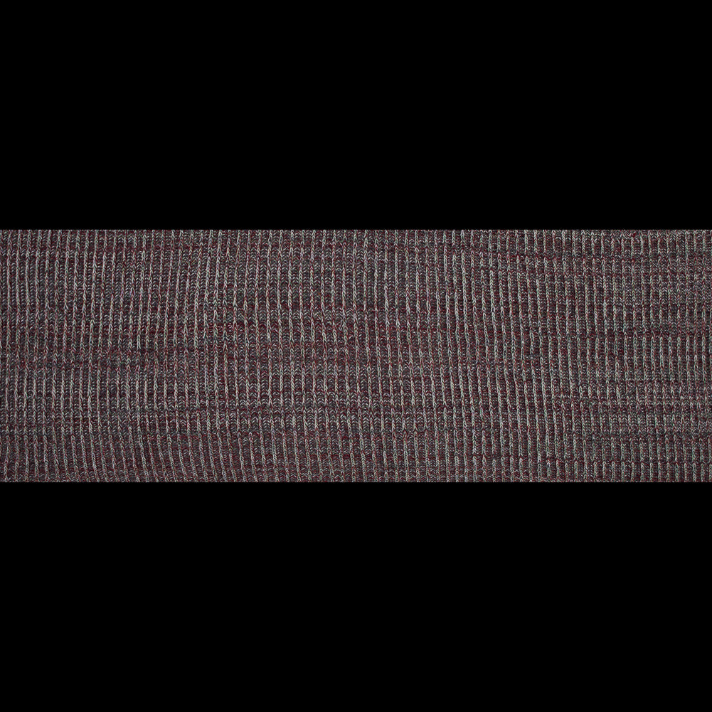 Italian Red, Green and Gray Chunky Wool Knit Folded Italian Red, Green and Gray Chunky Wool Knit Folded