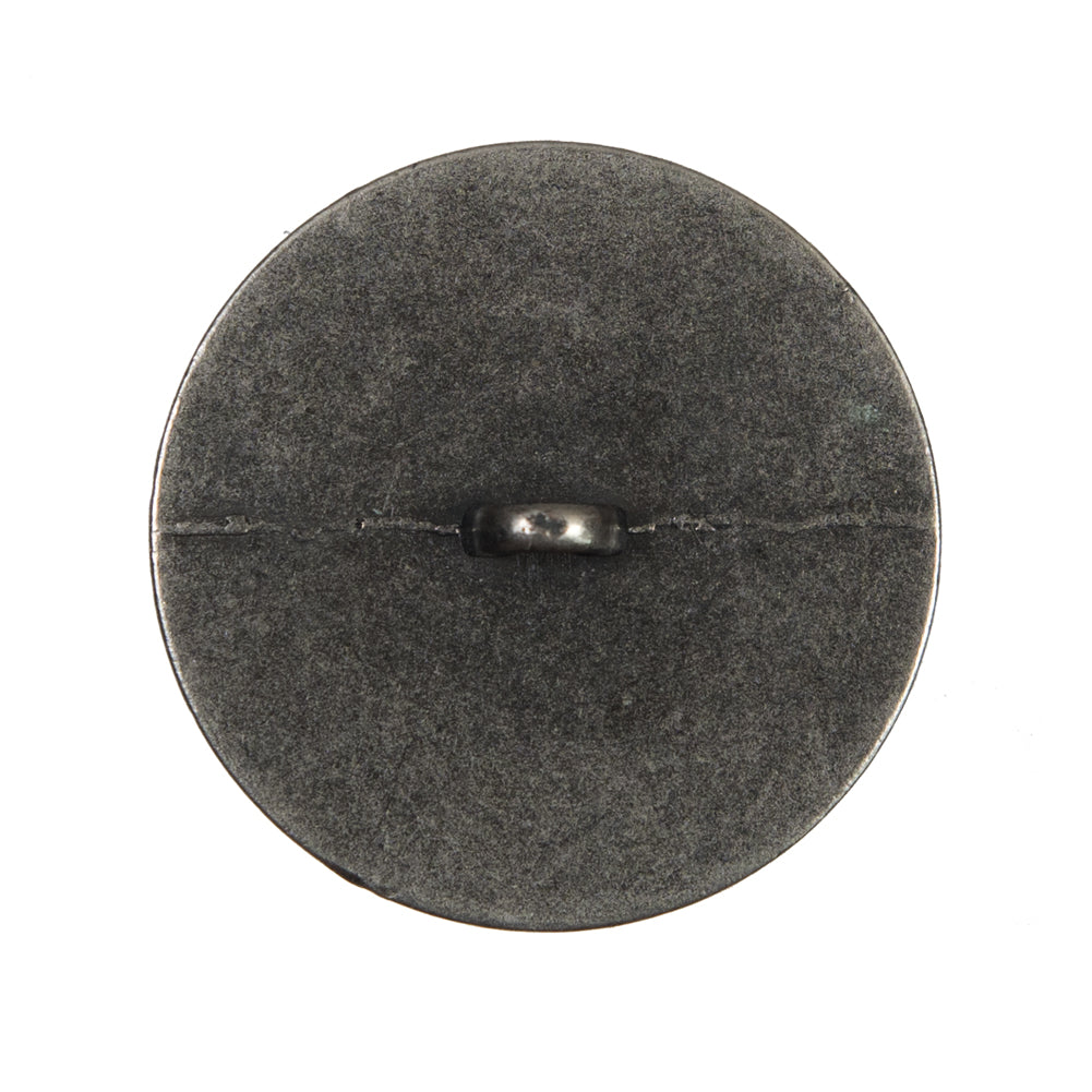 Silver Metal Heart Shank Back Button - 44L/28mm Detail Silver Metal Heart Shank Back Button - 44L/28mm Detail