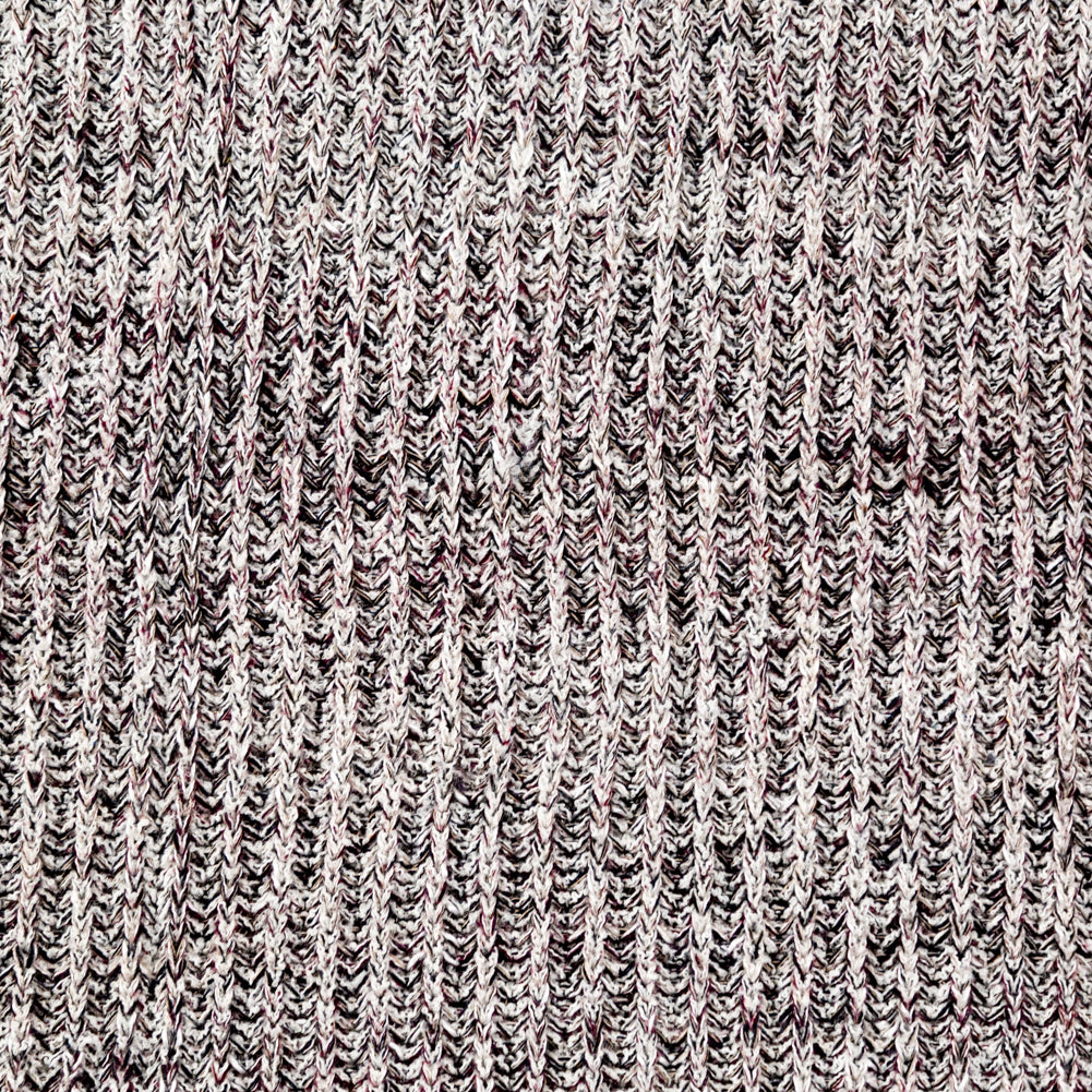 White and Burgundy Chunky Wool Knit White and Burgundy Chunky Wool Knit