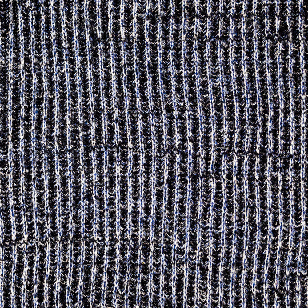 Navy and White Chunky Wool Knit Navy and White Chunky Wool Knit