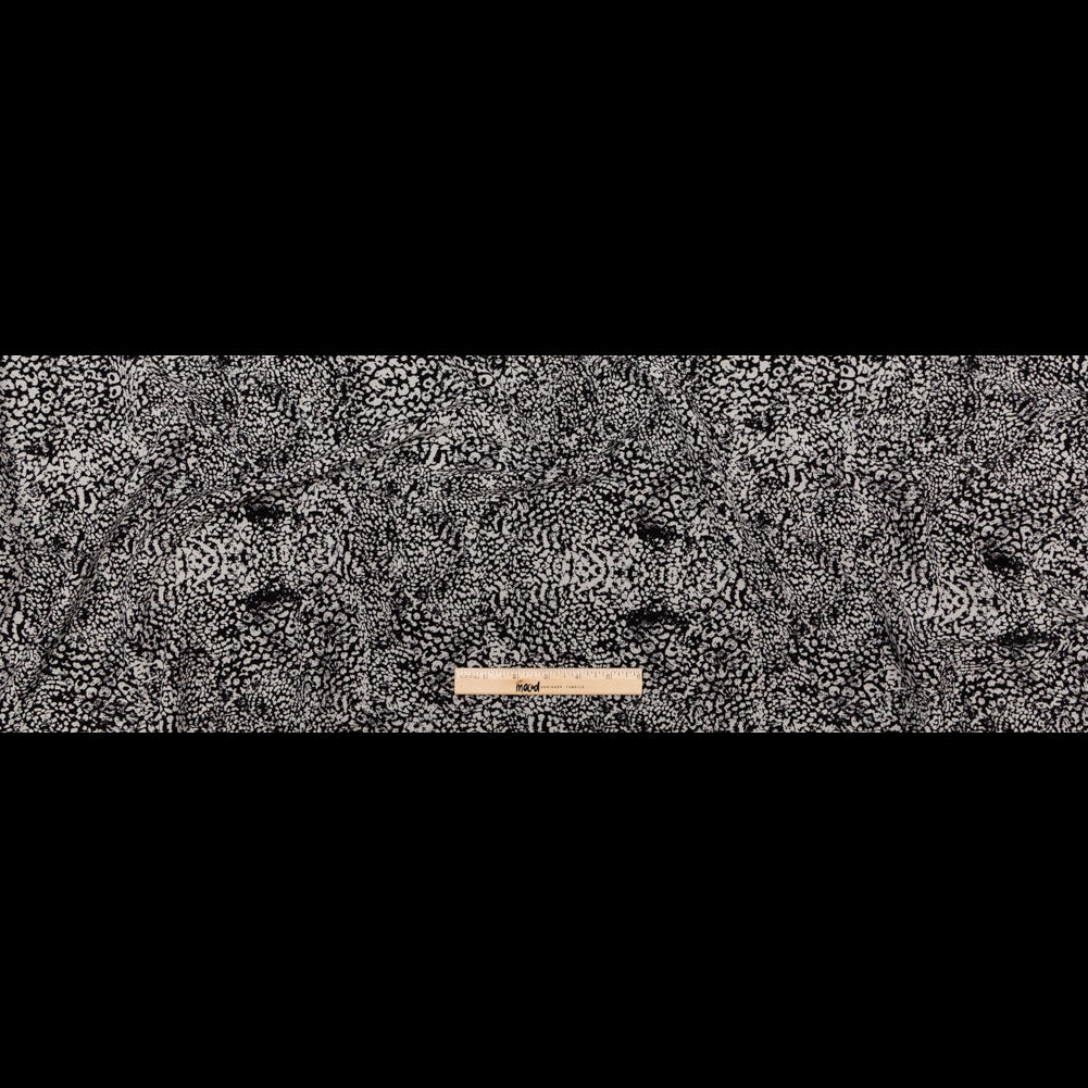 Jason Wu Black and White Abstract Silk Crepe de Chine Full Jason Wu Black and White Abstract Silk Crepe de Chine Full