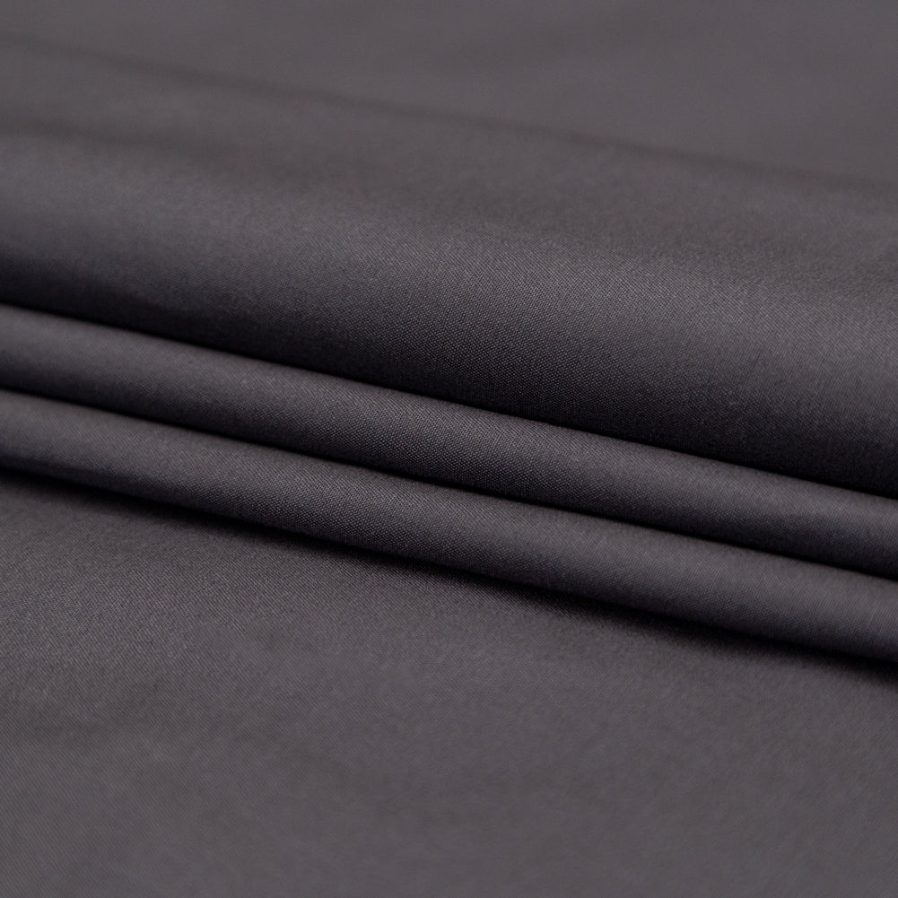 Charcoal Cotton Twill Folded Charcoal Cotton Twill Folded