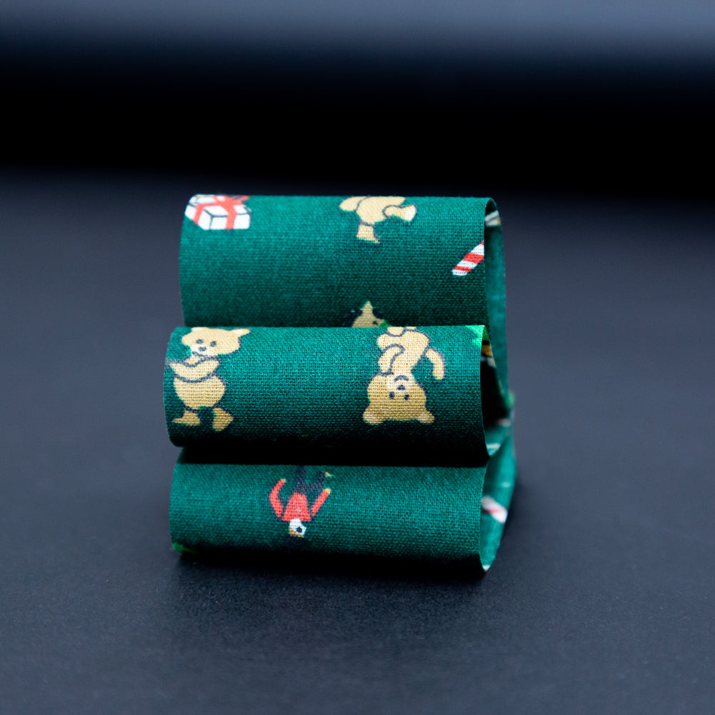 Green Christmas Toys Ribbon - 1.875" Detail Green Christmas Toys Ribbon - 1.875" Detail