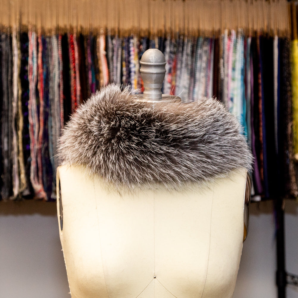 Blue Frost Fox Fur Headband or Scarf with VELCRO® Closure Blue Frost Fox Fur Headband or Scarf with VELCRO® Closure
