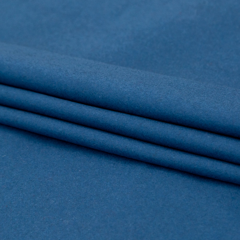 Blue Ashes Felted Wool Coating Folded Blue Ashes Felted Wool Coating Folded