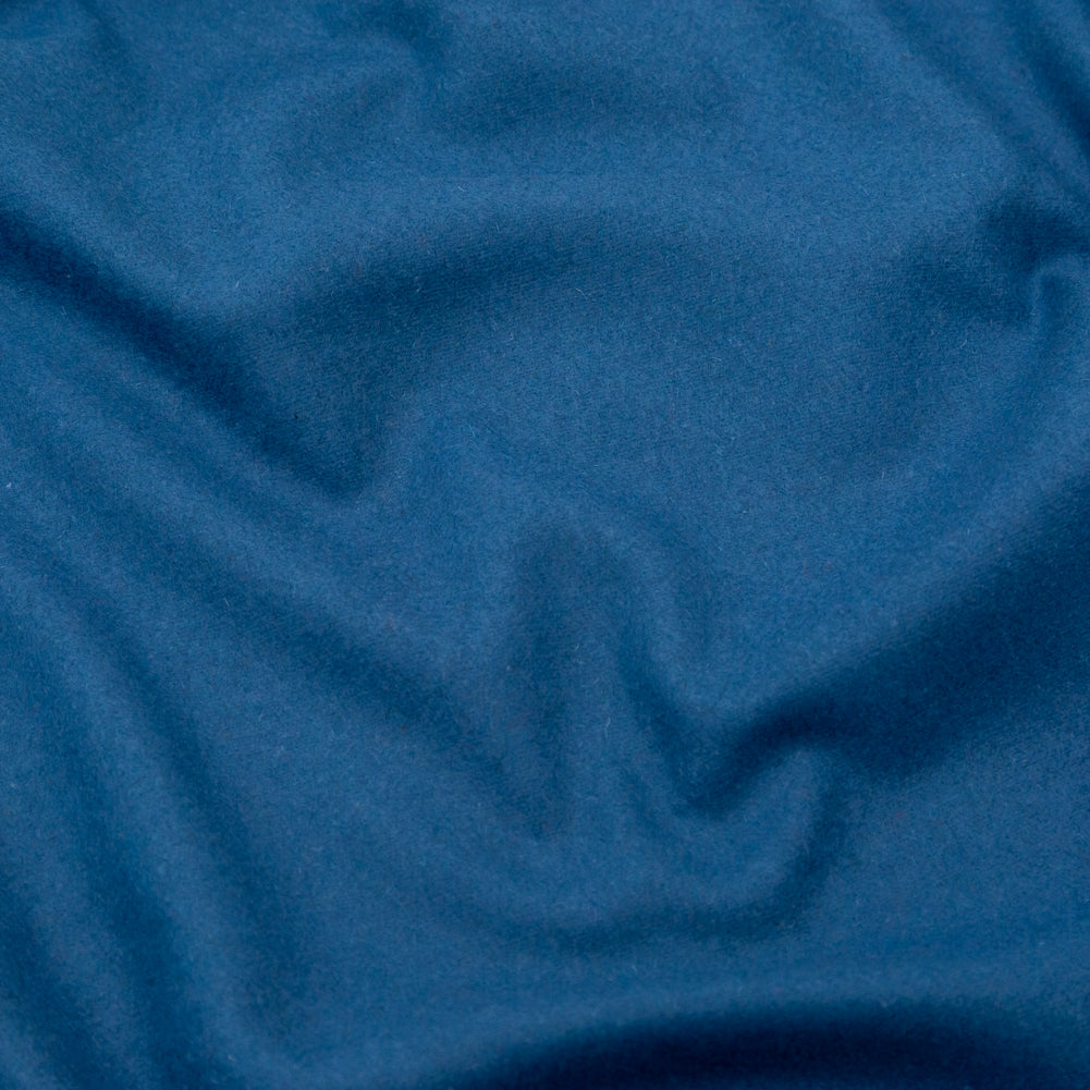 Blue Ashes Felted Wool Coating Detail Blue Ashes Felted Wool Coating Detail
