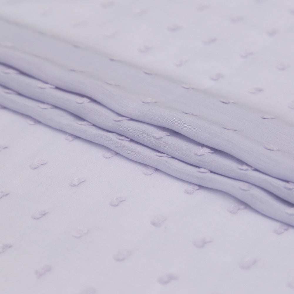 Italian Evening Haze Cotton Swiss Dot Folded Italian Evening Haze Cotton Swiss Dot Folded