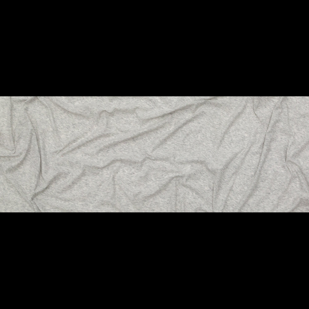 Heathered Light Gray Tissue Weight Jersey Folded Heathered Light Gray Tissue Weight Jersey Folded