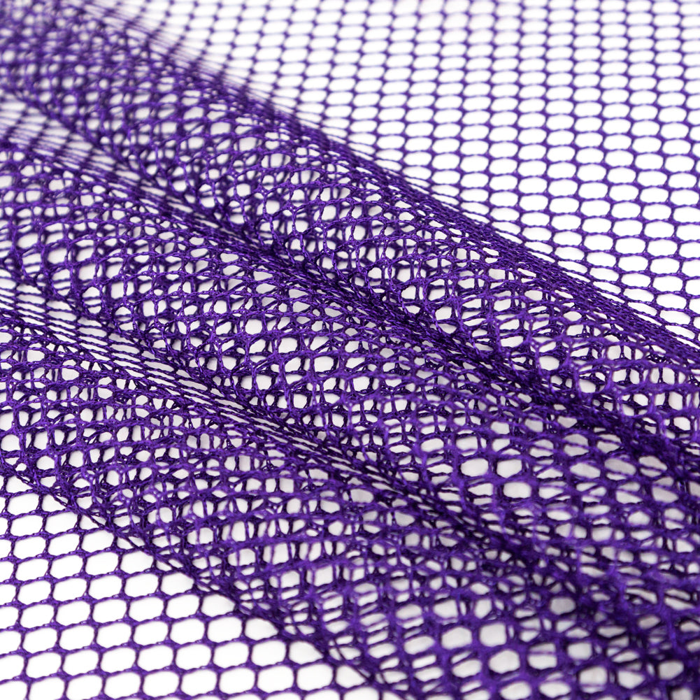 Radiant Purple Polyester Netting Folded Radiant Purple Polyester Netting Folded