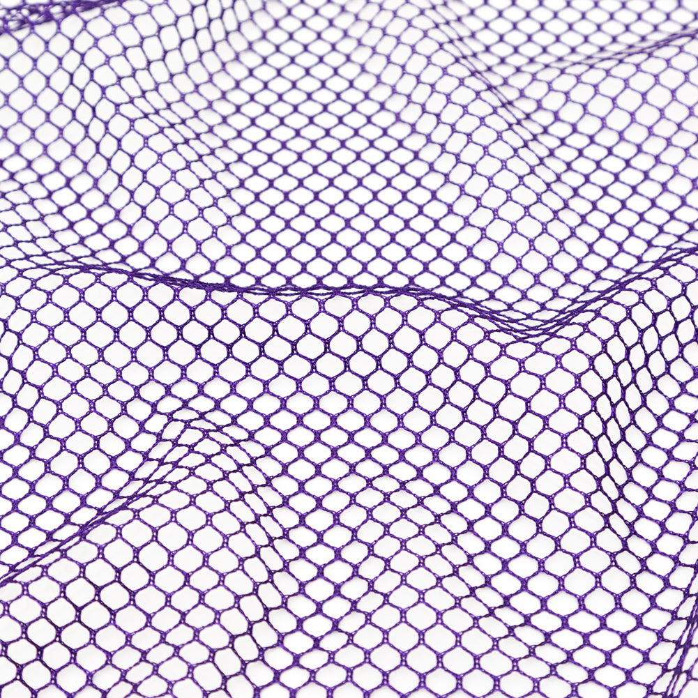 Radiant Purple Polyester Netting Detail Radiant Purple Polyester Netting Detail