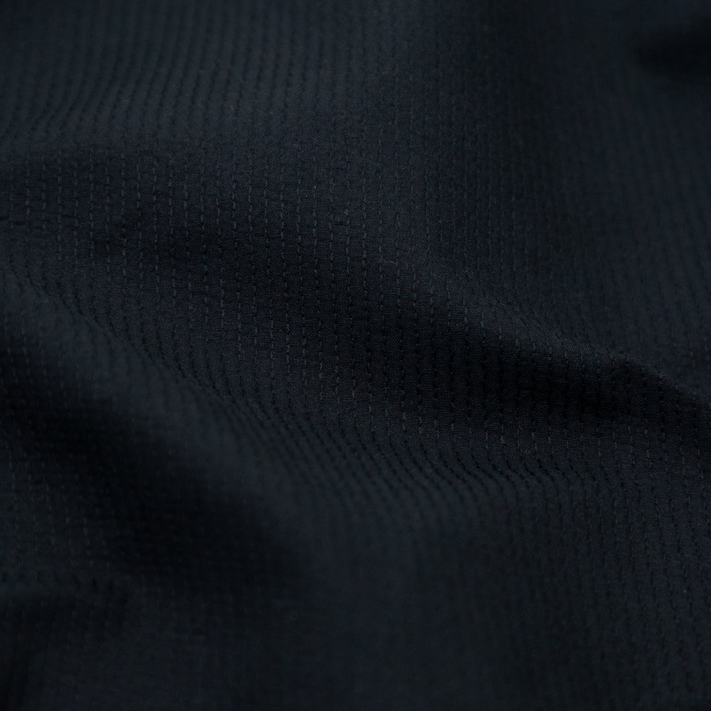 Rag & Bone Green Tinted Black Tonal Pinstriped Cotton Woven Detail Rag & Bone Green Tinted Black Tonal Pinstriped Cotton Woven Detail