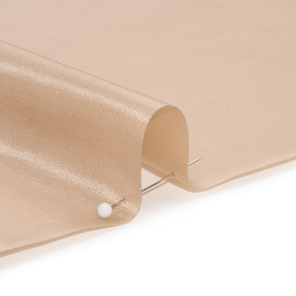 Acetate Twill Lining - Dark Sand - Granada Collection Folded Acetate Twill Lining - Dark Sand - Granada Collection Folded