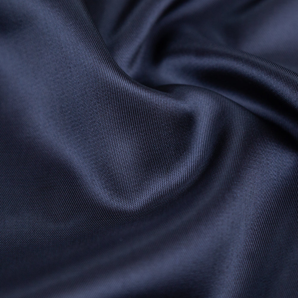 Acetate Twill Lining - Navy Blue - Granada Collection Full Acetate Twill Lining - Navy Blue - Granada Collection Full