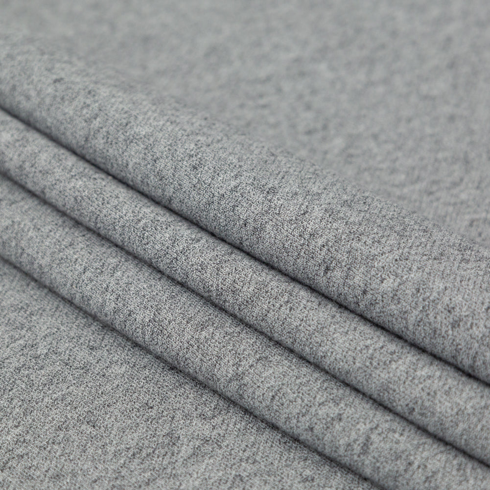 Rag & Bone Heathered Gray and Ivory French Terry Folded Rag & Bone Heathered Gray and Ivory French Terry Folded