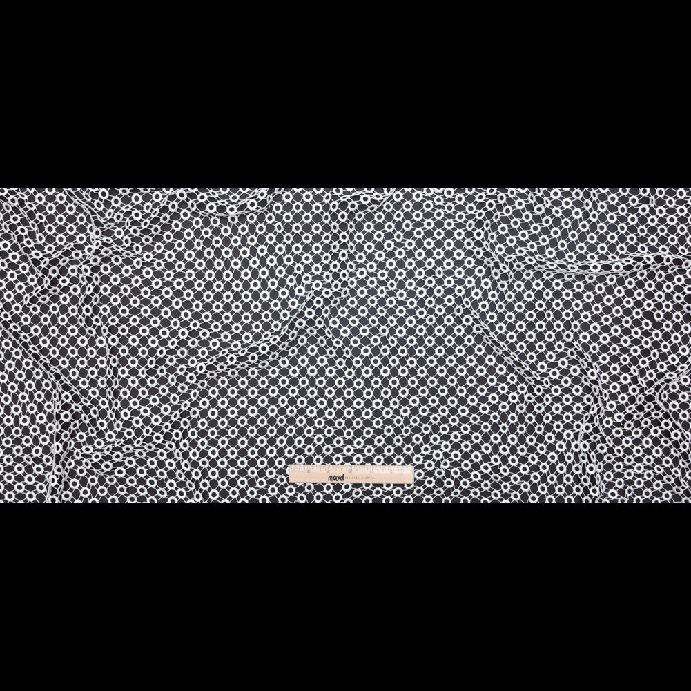 Guipure Lace - Off-White Geometric Circles Full Guipure Lace - Off-White Geometric Circles Full