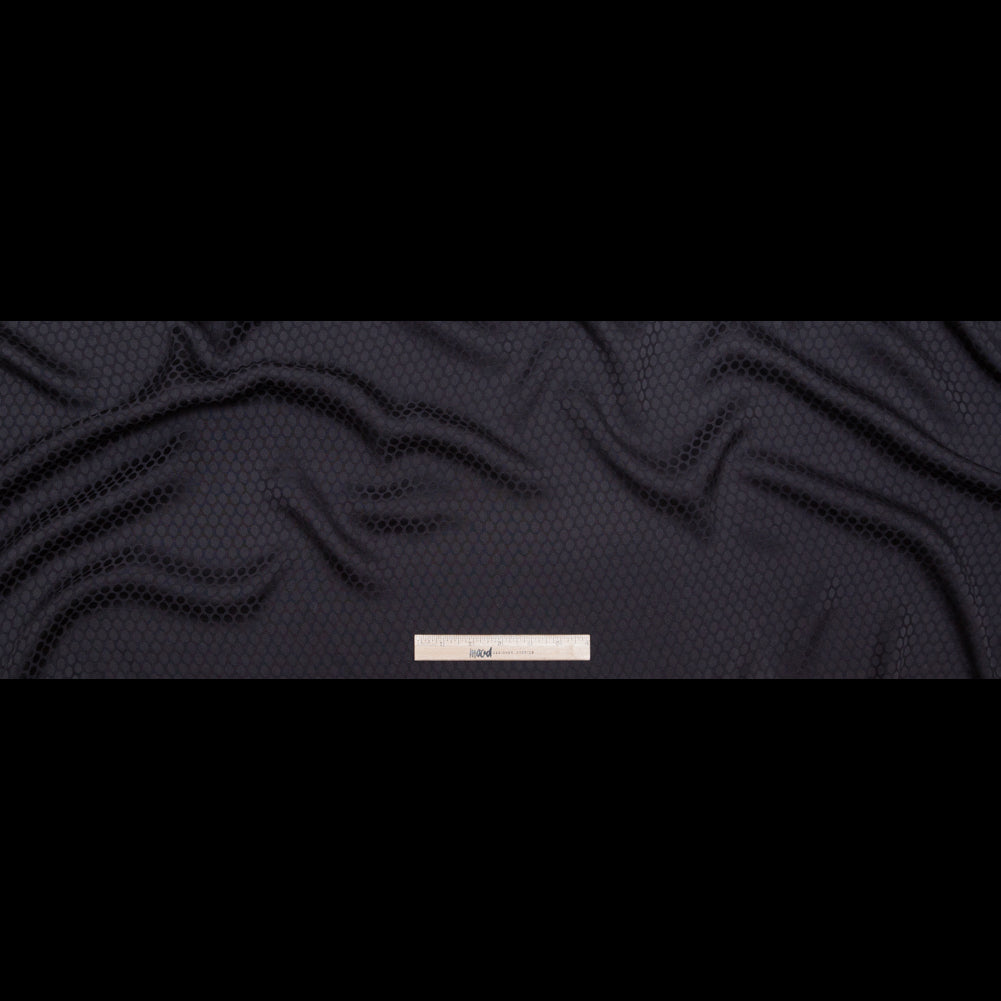 Black Circles Rayon Jacquard Full Black Circles Rayon Jacquard Full