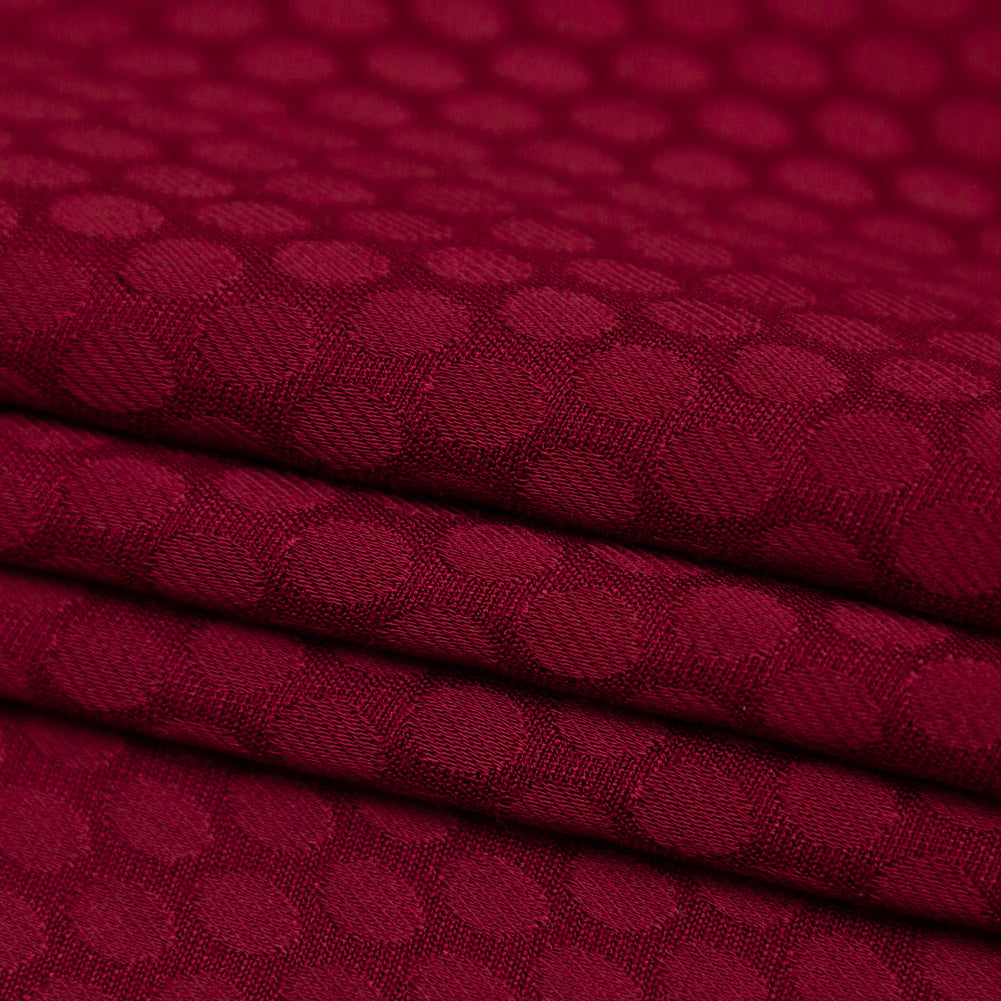 Wine Circles Rayon Jacquard Folded Wine Circles Rayon Jacquard Folded