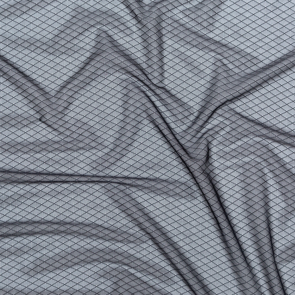 Black Stretch Diamond Mesh Black Stretch Diamond Mesh
