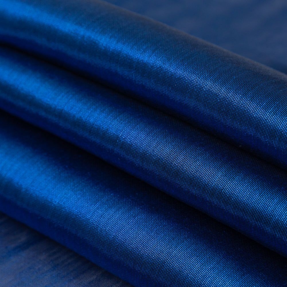 Metallic Scrim Lame - Royal Blue Detail Metallic Scrim Lame - Royal Blue Detail
