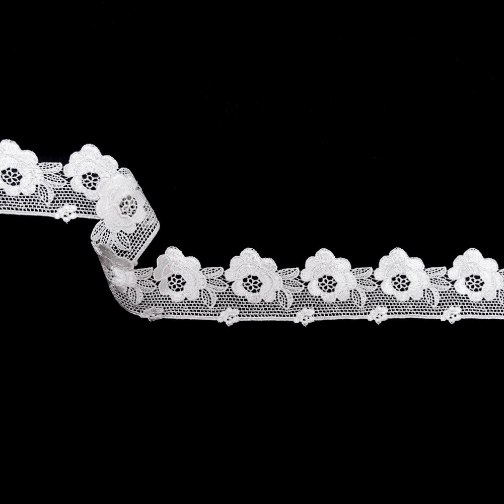 European Off-White Floral Venise Lace Trim - 2.25" European Off-White Floral Venise Lace Trim - 2.25"