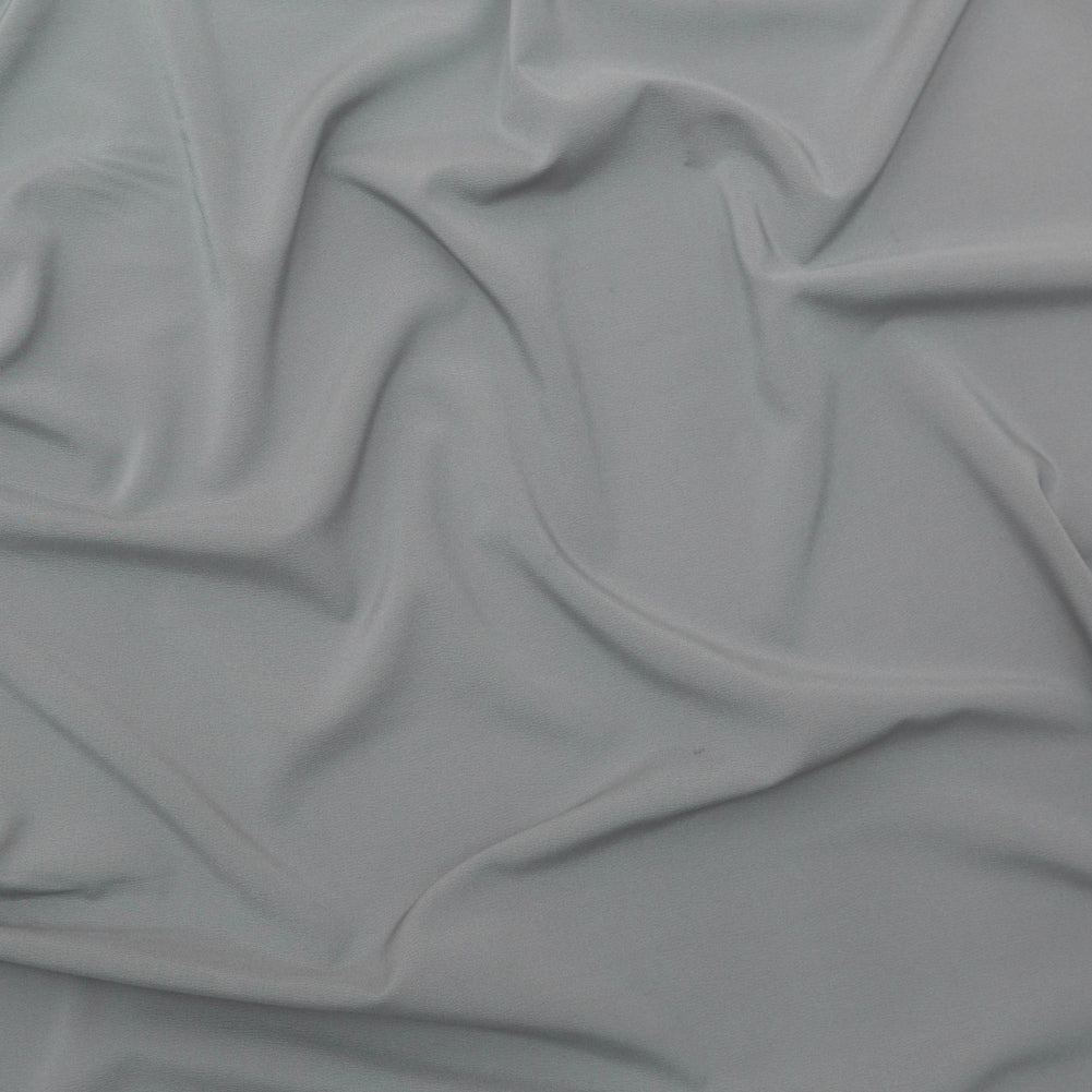 Theory Light Gray Stretch Polyester Crepe de Chine Theory Light Gray Stretch Polyester Crepe de Chine