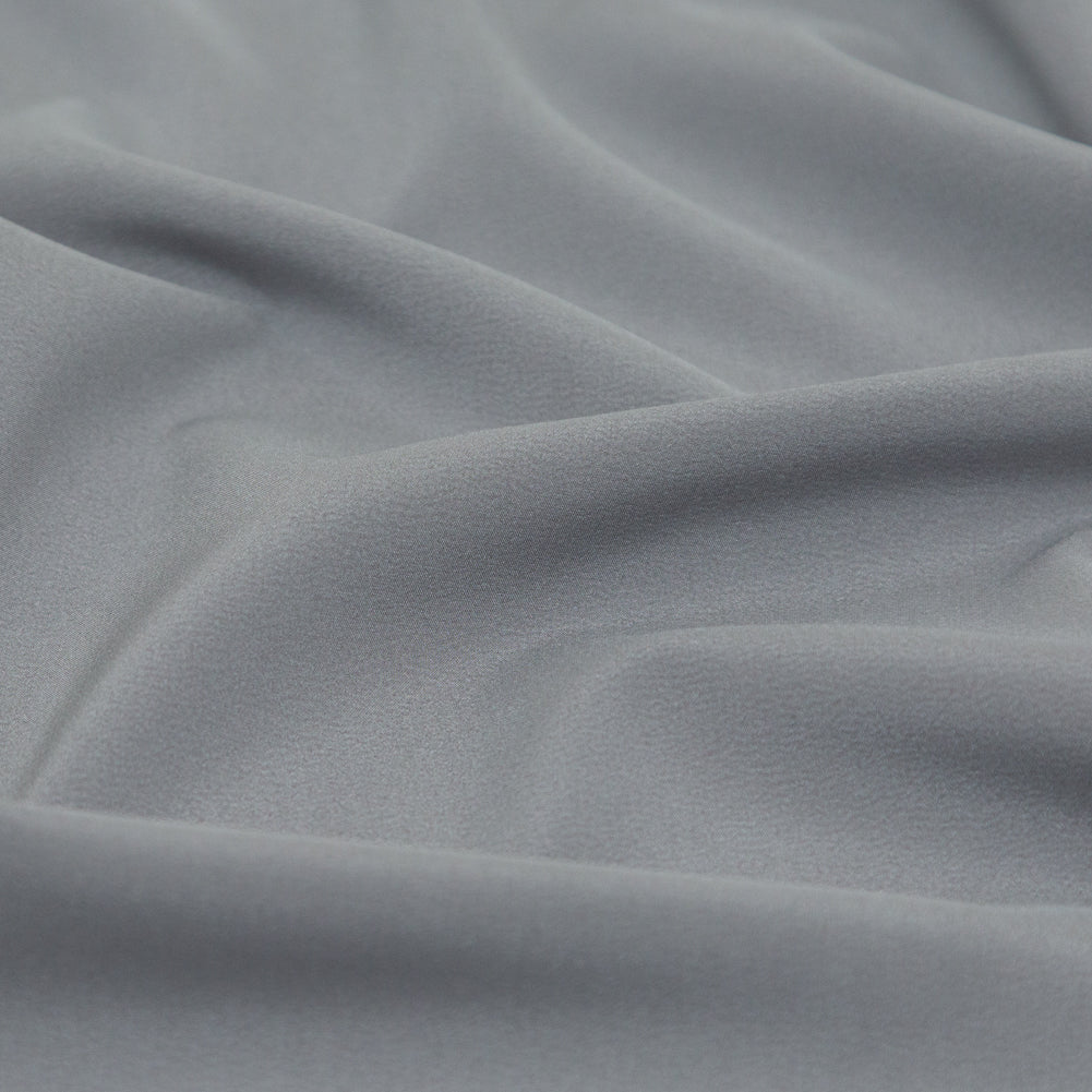 Theory Moon Mist Stretch Polyester Crepe de Chine Detail Theory Moon Mist Stretch Polyester Crepe de Chine Detail