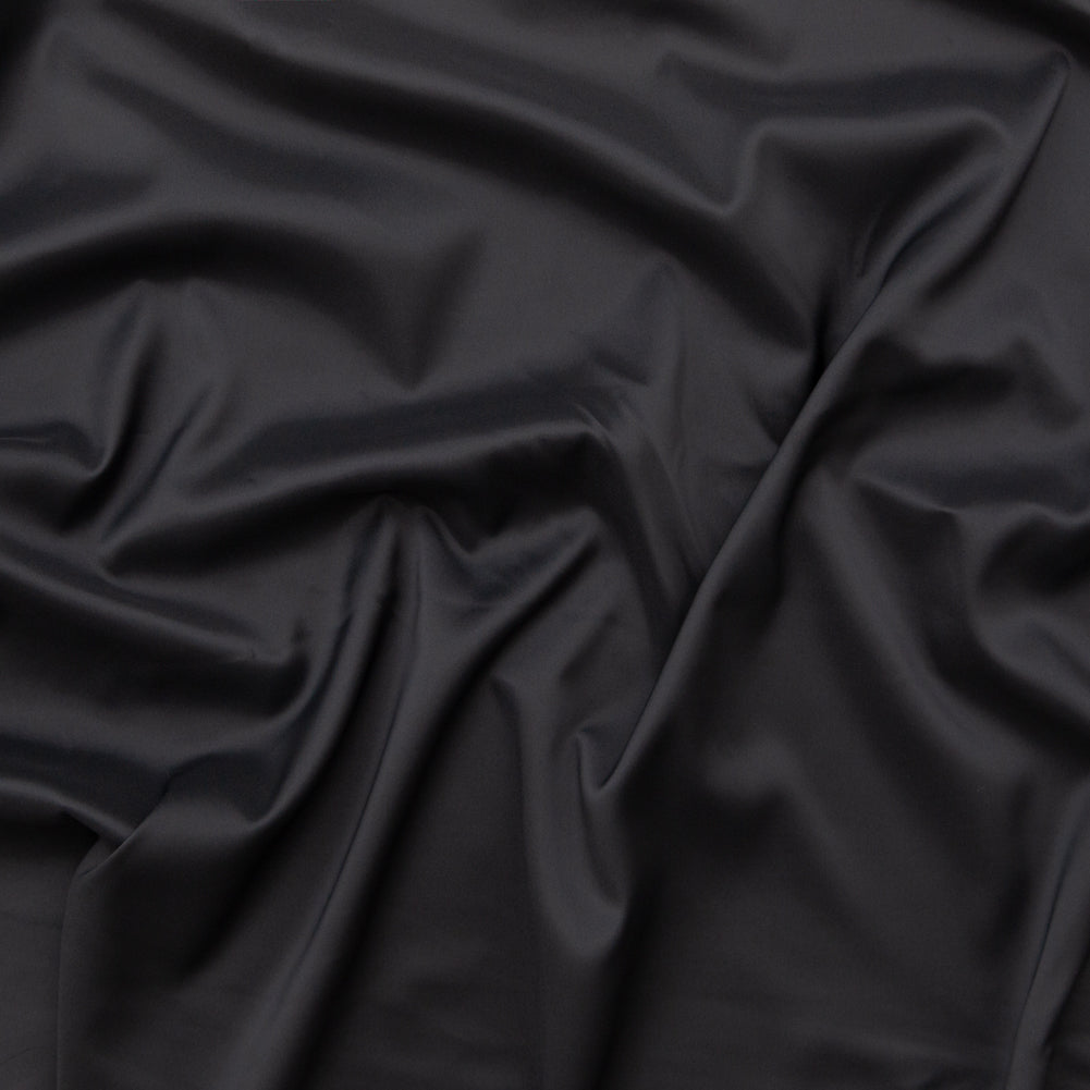 Theory Charcoal Radiant Polyester Twill Lining