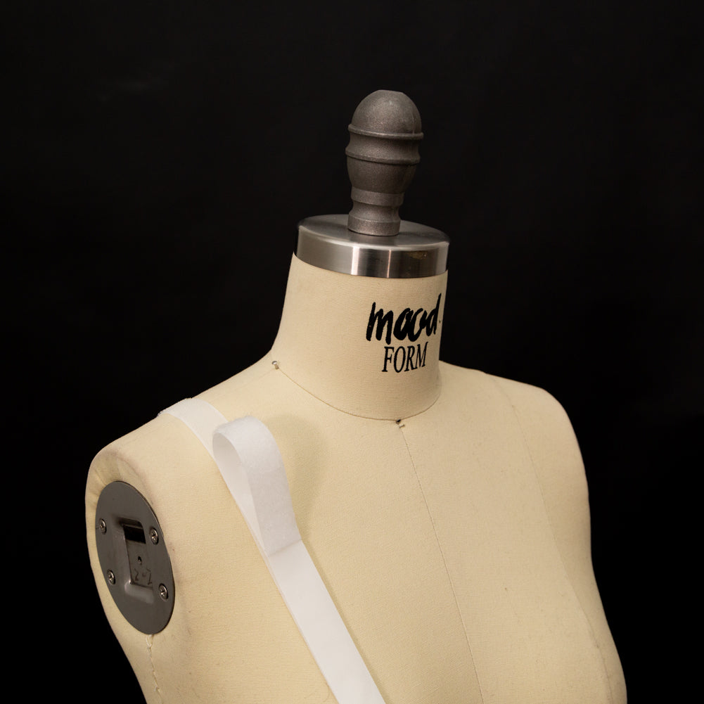 White Sticky Back VELCRO® Brand Fastener - 0.75"