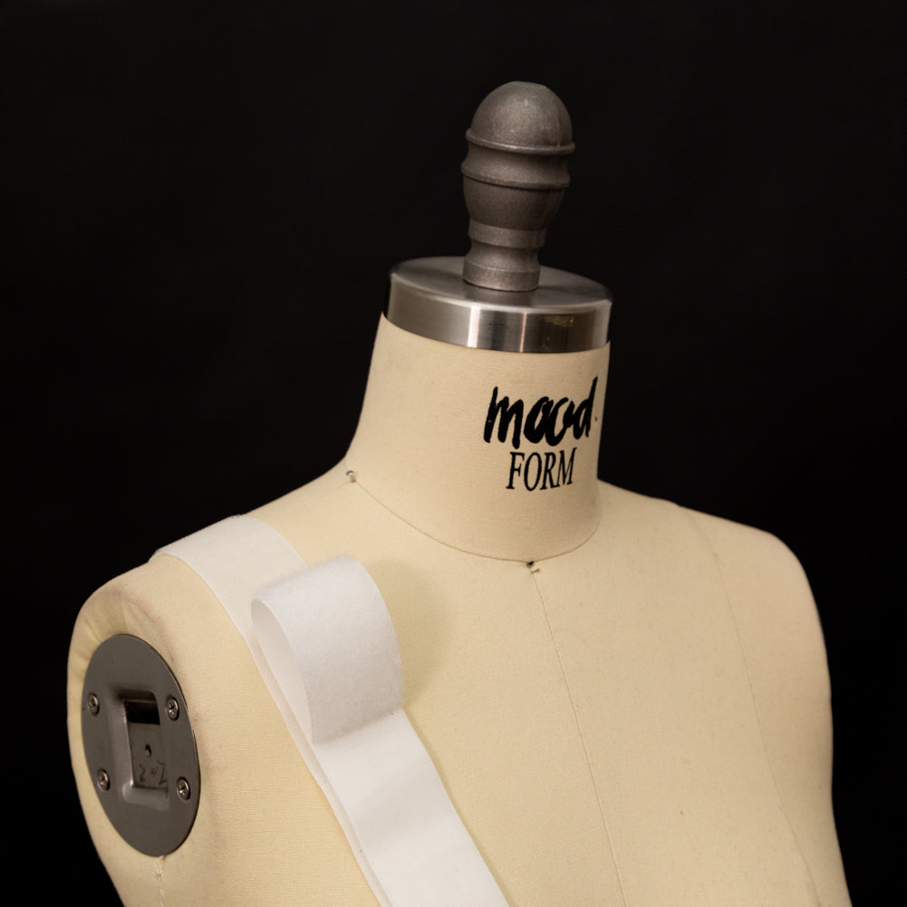 White Sticky Back VELCRO® Brand Fastener - 1.5" White Sticky Back VELCRO® Brand Fastener - 1.5"