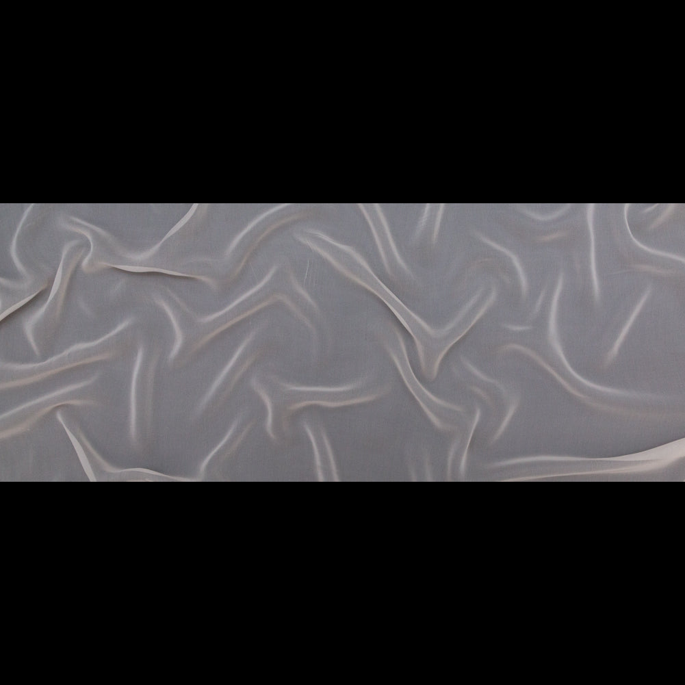 Pale Peach Narrow Silk Chiffon Full Pale Peach Narrow Silk Chiffon Full