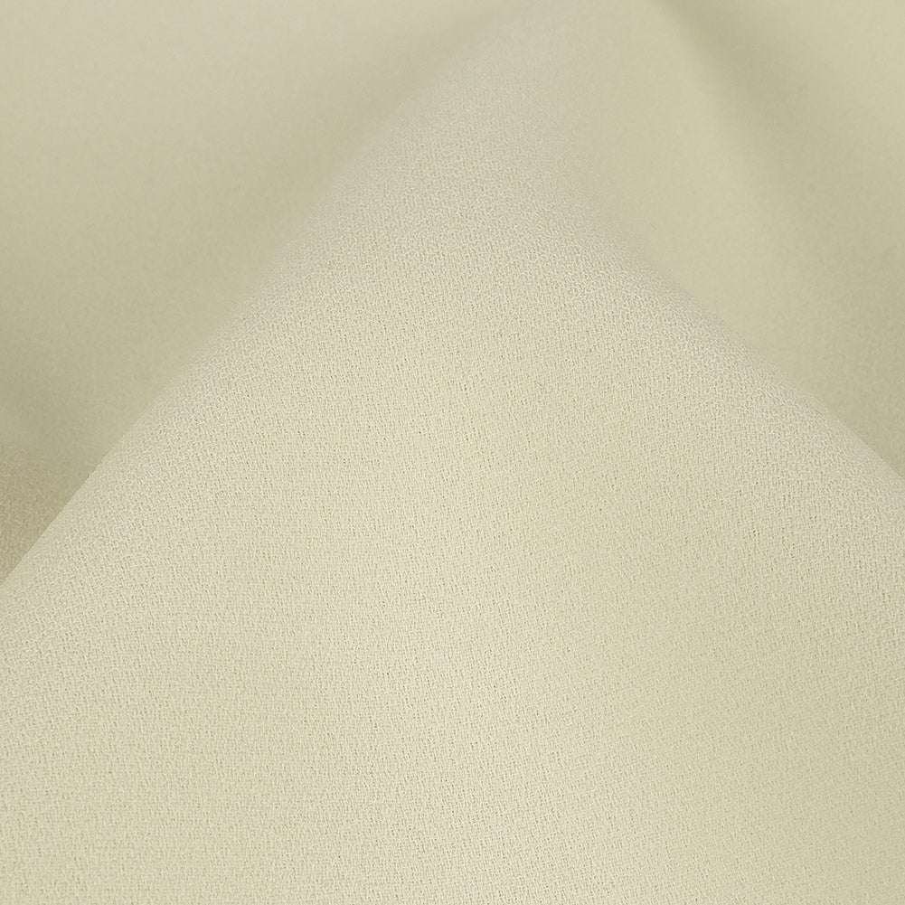 Vanilla Ice Polyester Bonded Crepe Double Cloth Detail Vanilla Ice Polyester Bonded Crepe Double Cloth Detail