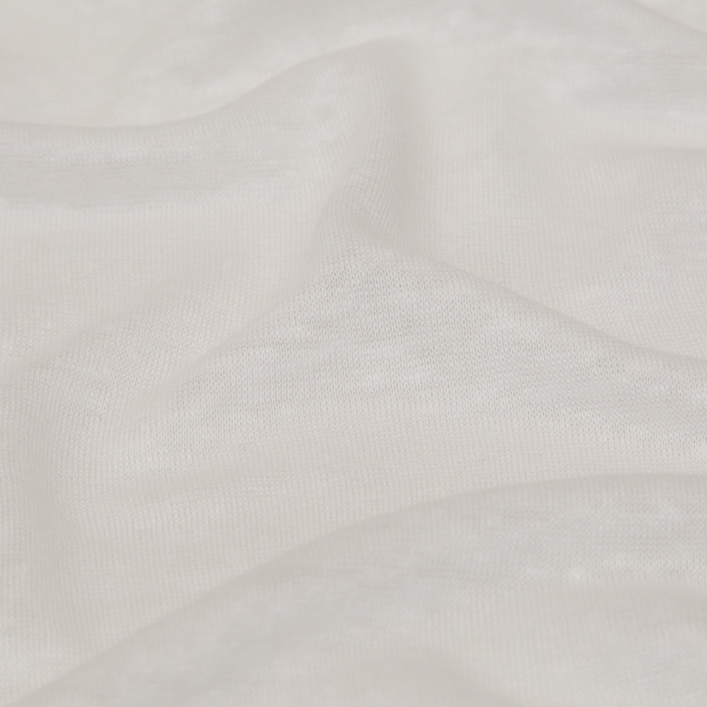 Linen Knit - White - Castello Collection Full Linen Knit - White - Castello Collection Full