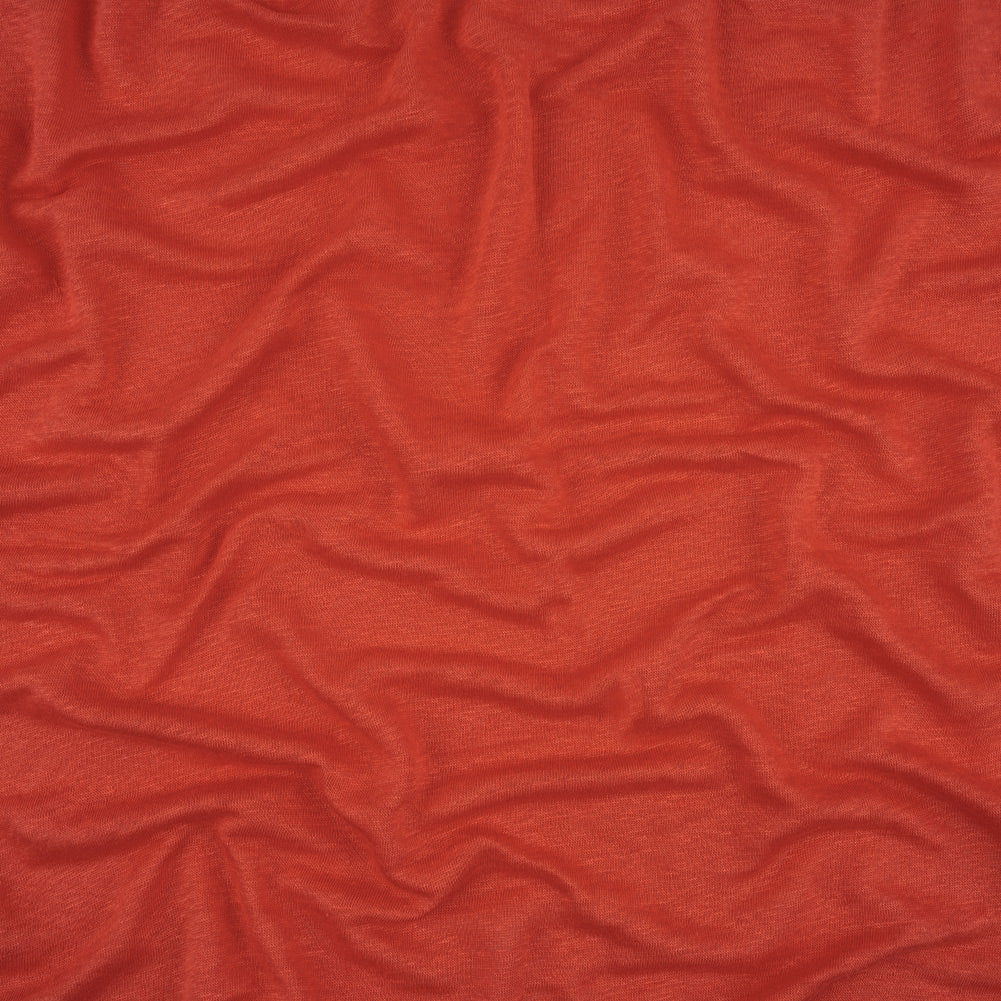 Linen Knit - Coral - Castello Collection Linen Knit - Coral - Castello Collection