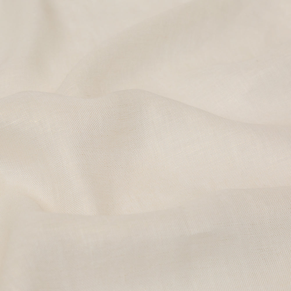 Linen Scrim with Metallic Foil - Gold on Ivory - Talatha Collection Full Linen Scrim with Metallic Foil - Gold on Ivory - Talatha Collection Full