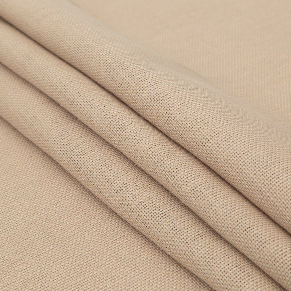 Altvan Beige Heavyweight Linen Burlap Detail Altvan Beige Heavyweight Linen Burlap Detail