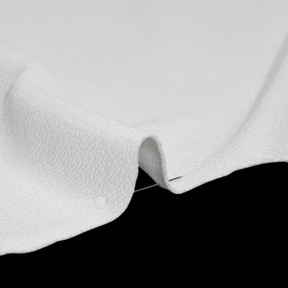 Stretch Liverpool Knit - White - Evangeline Collection Stretch Liverpool Knit - White - Evangeline Collection