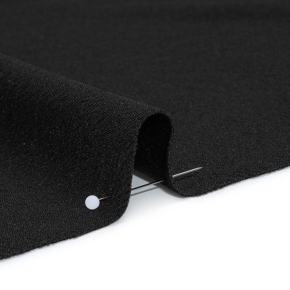 Stretch Liverpool Knit - Black - Evangeline Collection Stretch Liverpool Knit - Black - Evangeline Collection