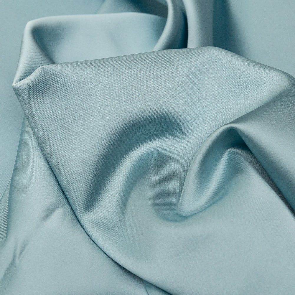 Jessica Canal Blue Stretch Satin Full Jessica Canal Blue Stretch Satin Full