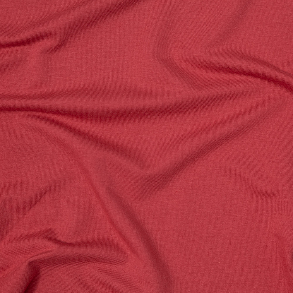 Cardinal Red Stretch Cotton French Terry Cardinal Red Stretch Cotton French Terry