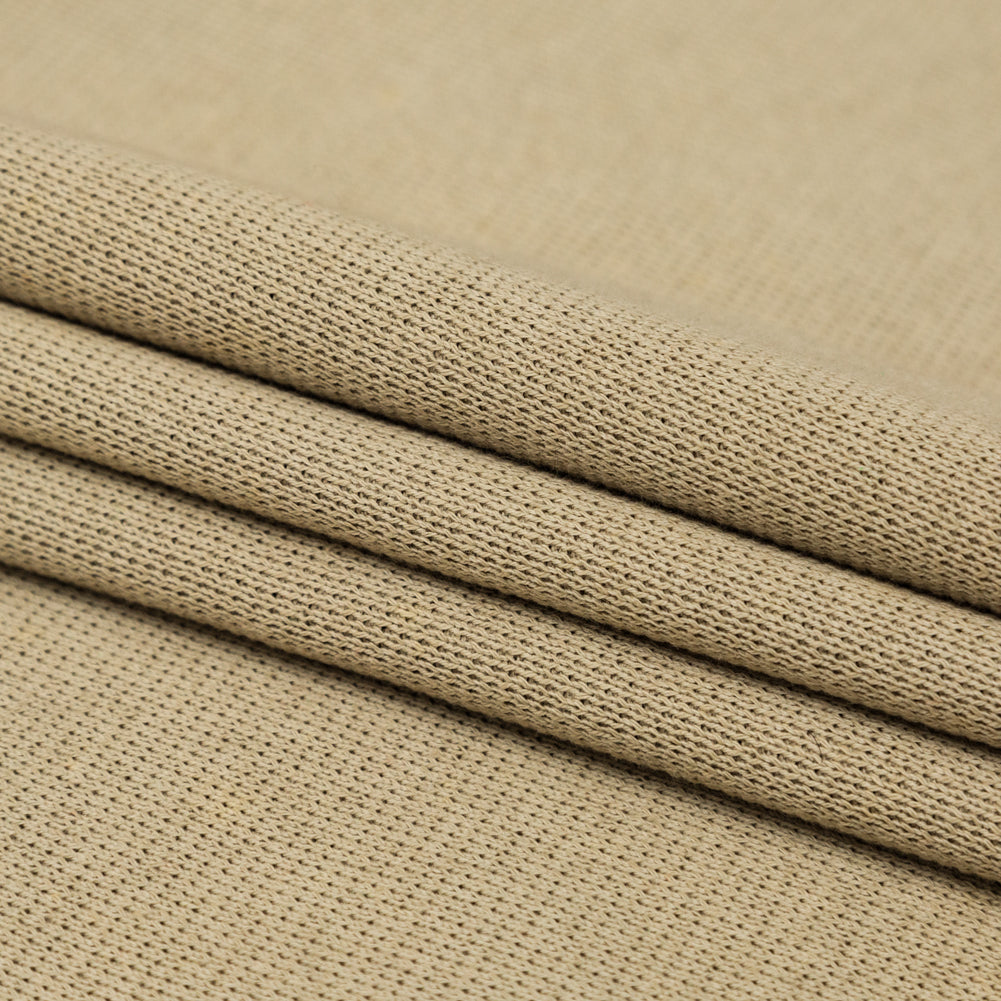 Chino Green Heavy 1x1 Cotton Rib Knit Folded Chino Green Heavy 1x1 Cotton Rib Knit Folded